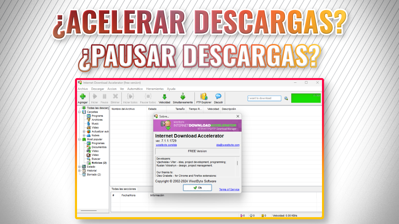 Programa Para Acelerar Tus Descargas Hasta En Un 50% 🥱