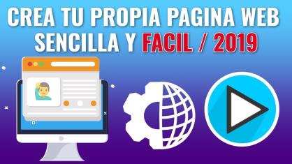 Cómo Crear Tu Propia Página WEB Sencilla | 2022